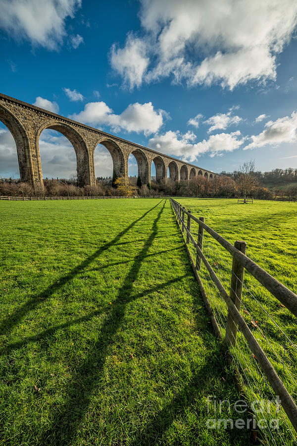 Cefn Viaduct Chirk Photograph by Adrian Evans