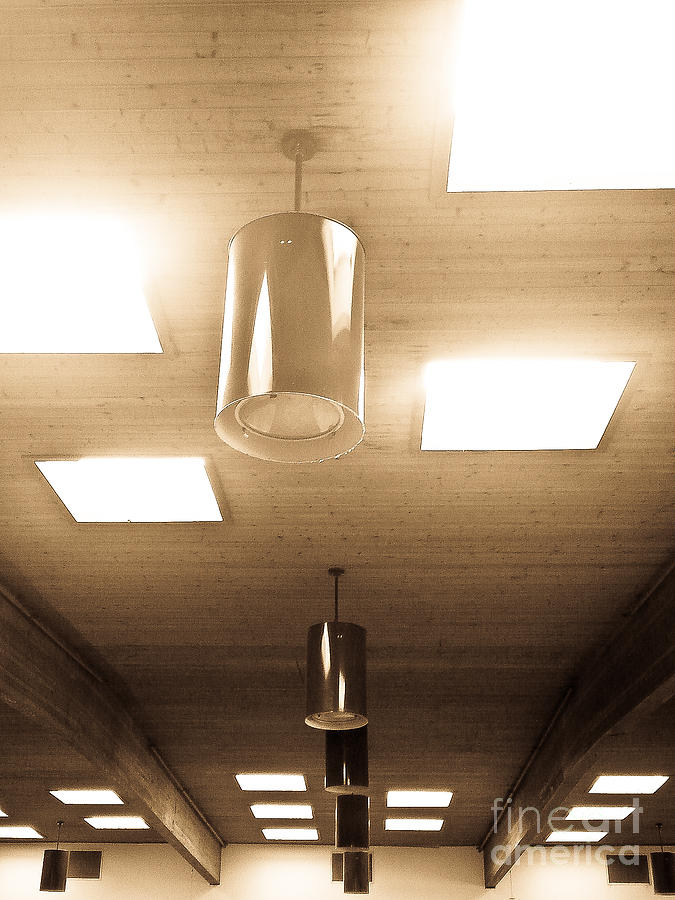 Ceiling Lights Photograph by Fei A