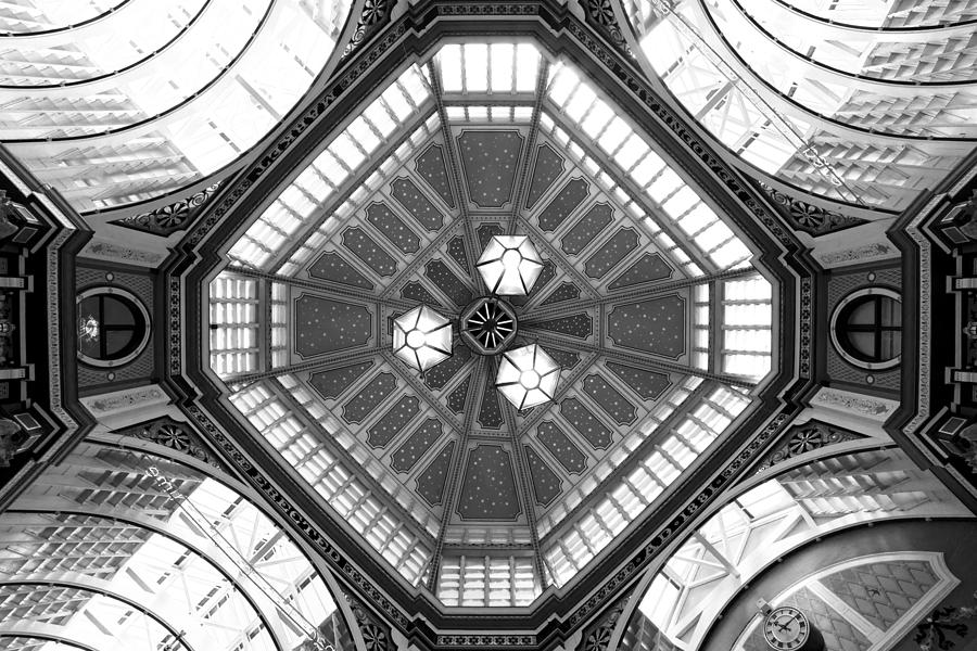Ceiling of Leadenhall Market in London Photograph by Chevy Fleet
