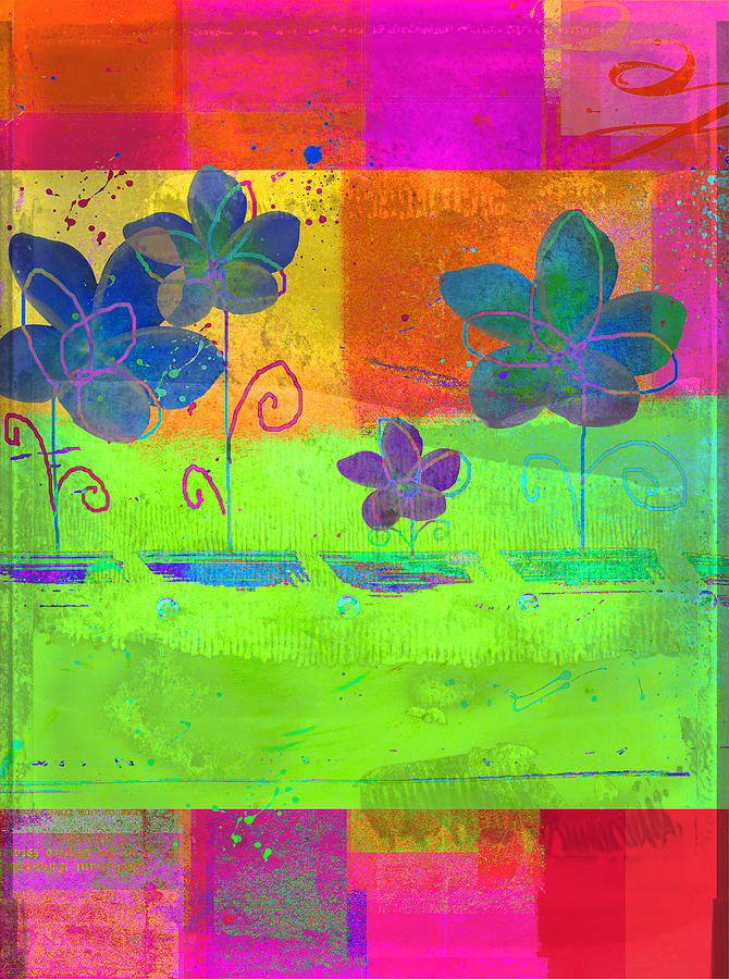 Flower Digital Art - Celebrate - c560cc by Variance Collections