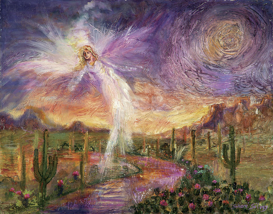 Celestial Messenger Painting by Shari Silvey