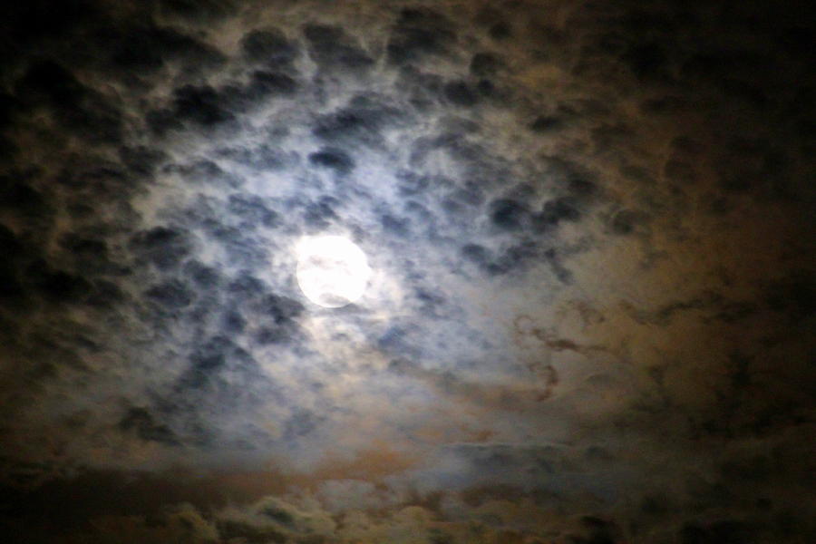 Moon Photograph - Celestial Moon by Kay Mathews