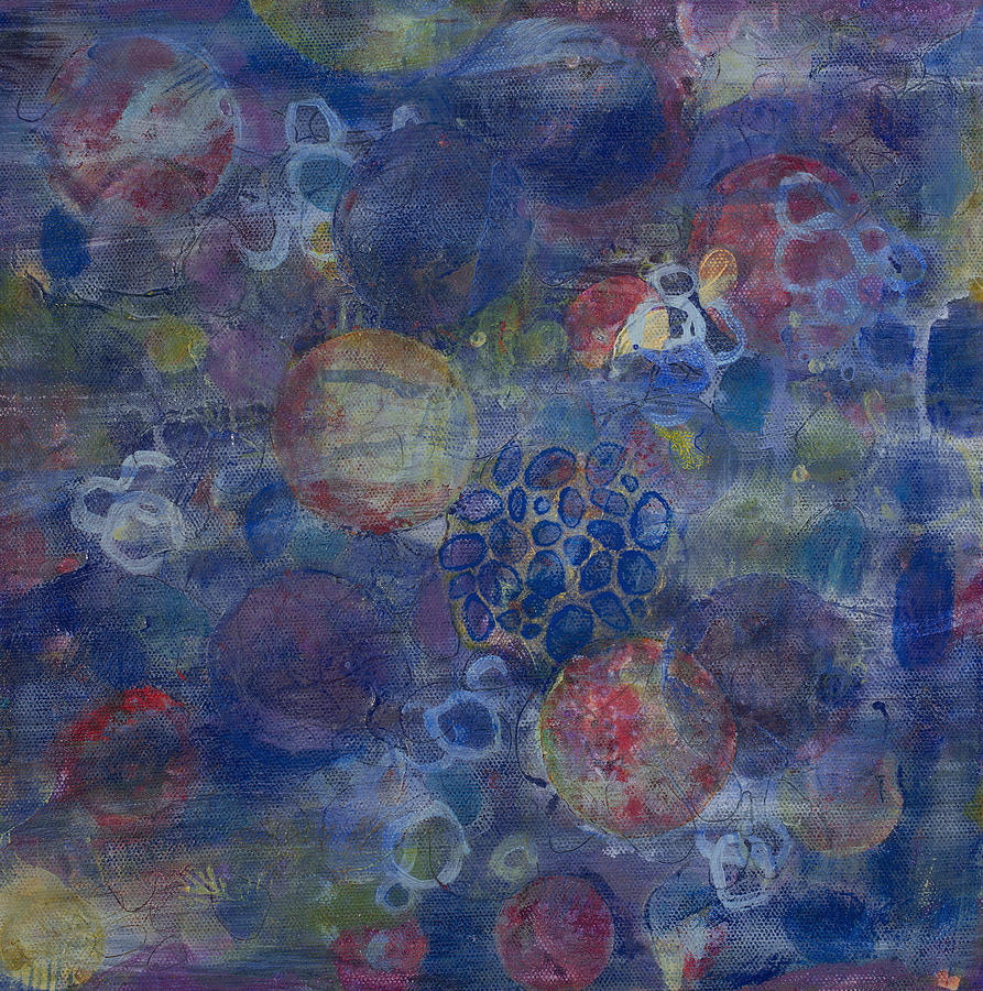 Abstract Painting - Cell No.21 by Angela Canada-Hopkins