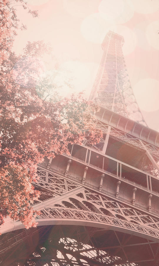 Landscape Photograph - Cell Phone Case Pink Eiffel Tower by Janelle Yeager Landscape Photograph - Cell Phone Case Pink Eiffel Tower by Janelle Yeager