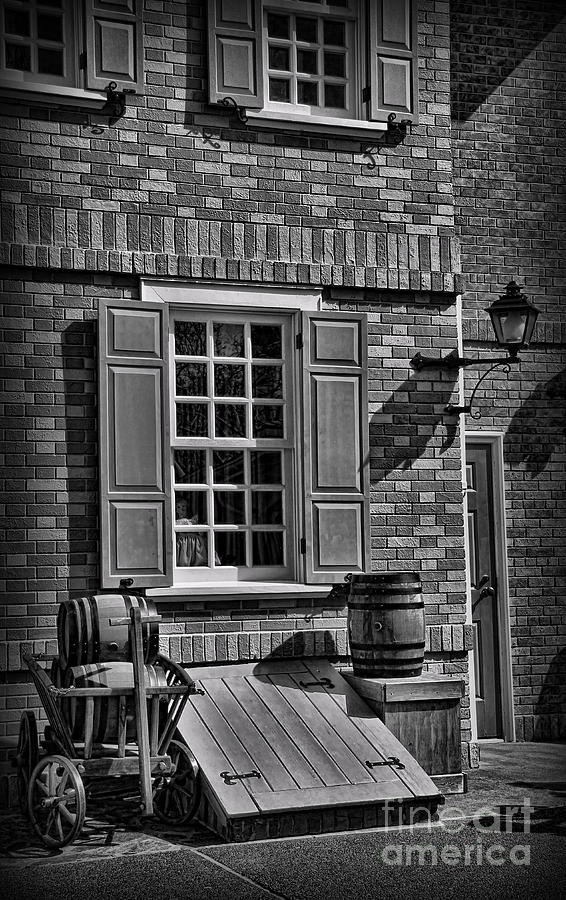 Boston Photograph - Cellar Door in Boston by Lee Dos Santos
