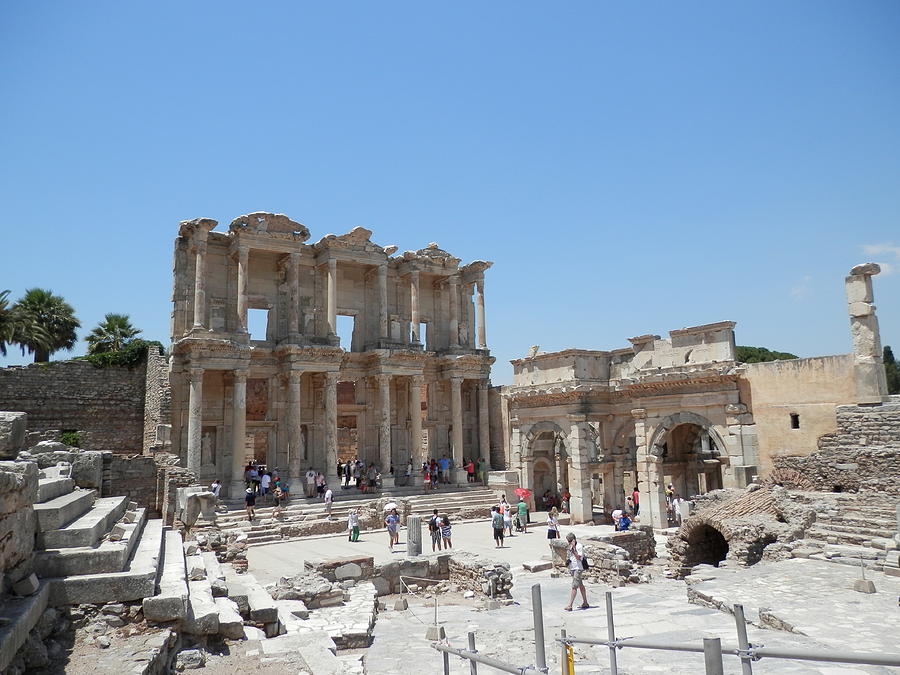 Celsus Library 1 Photograph by Pema Hou