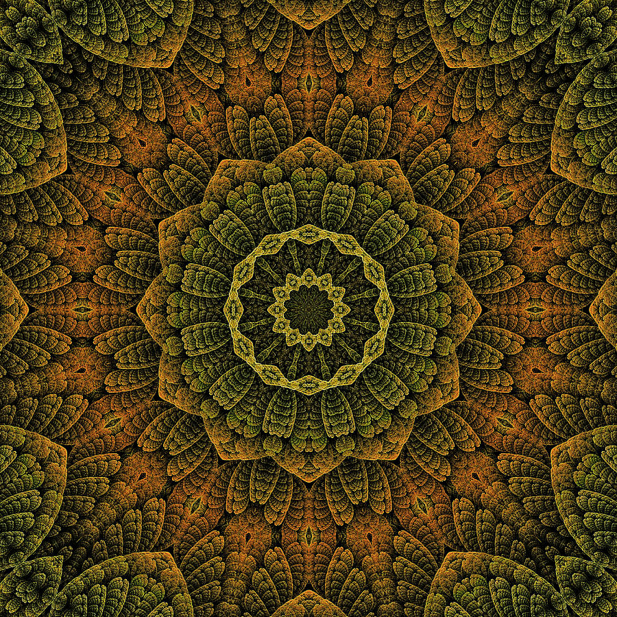 Celtic Blossom K12-OG-2 Digital Art by Doug Morgan