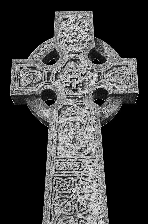 Celtic Cross Photograph by Chevy Fleet