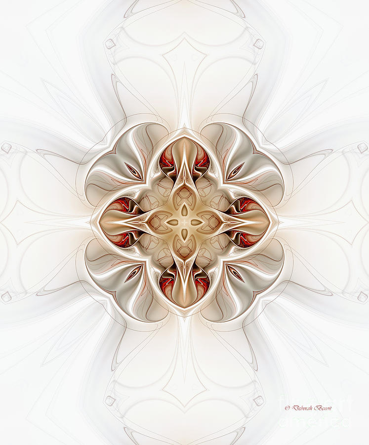 Celtic Cross Digital Art by Deborah Benoit