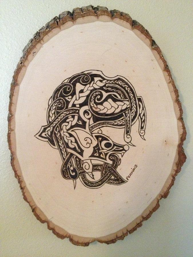 Celtic Design Pyrography by Brian Perkins | Fine Art America