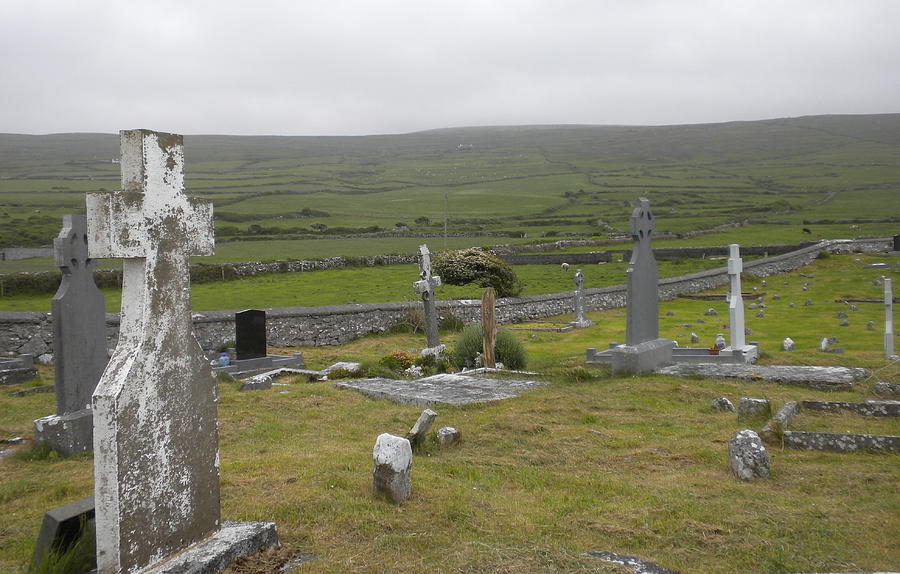 Celtic Graveyard Photograph by Teresa Tilley