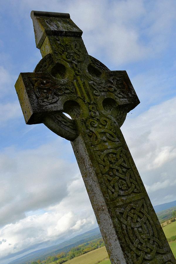 Celtic Knot Cross Photograph by Nadalyn Larsen