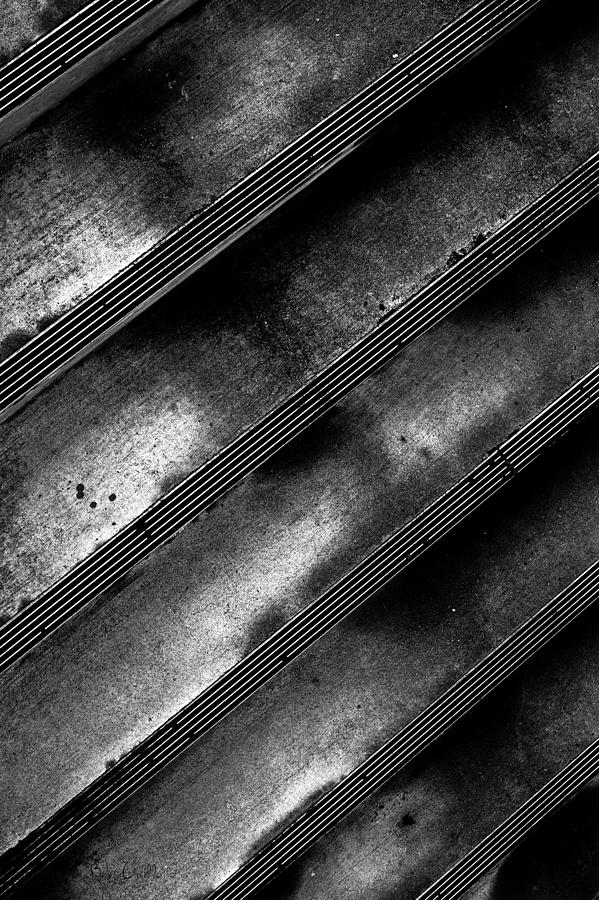Cement Steps Number Two Photograph by Bob Orsillo