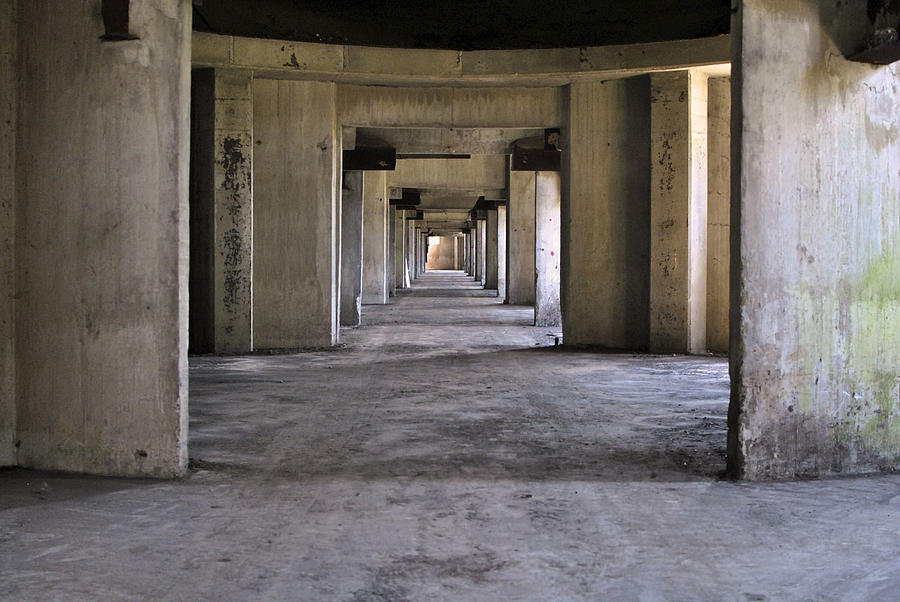 Buffalo Photograph - Cement Tunnel by Kelly E Adams