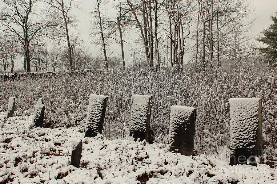 Cemetary in Winter Photograph by Christopher Jones - Fine Art America