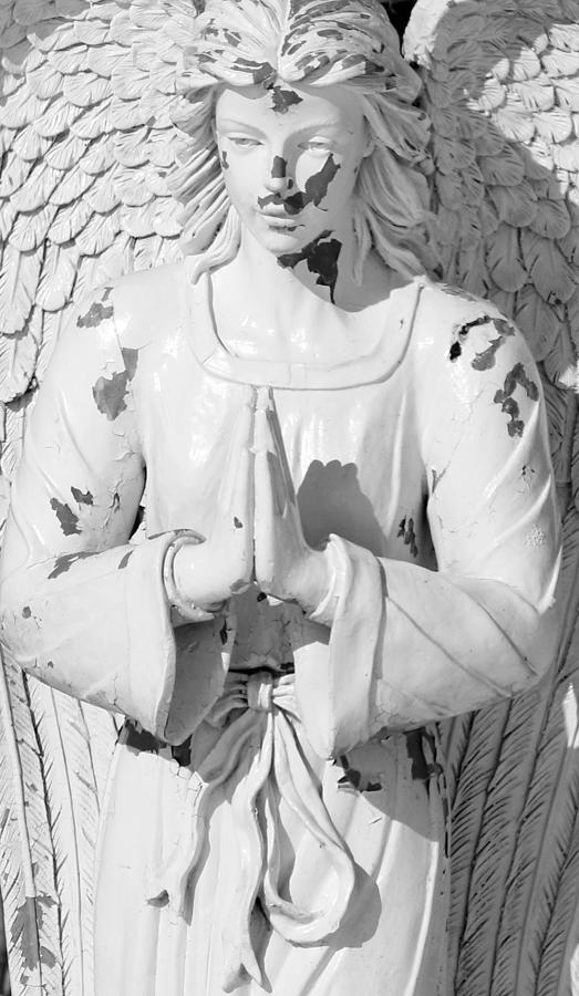 Cemetery Angel Photograph by Mary Bedy