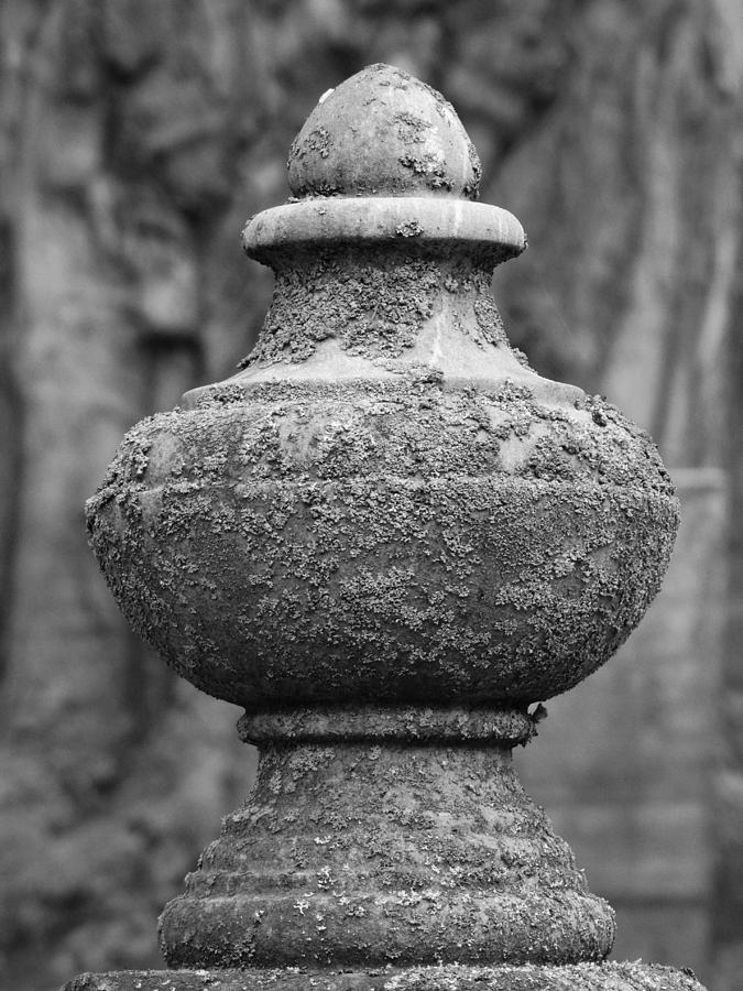 Cemetery Finial Photograph by David T Wilkinson