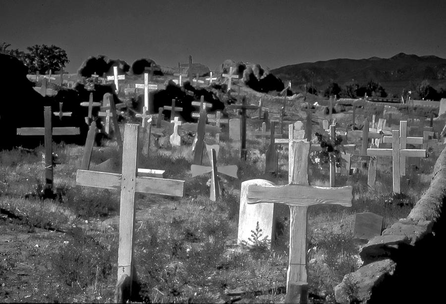 Cemetery Photograph by Jim Painter