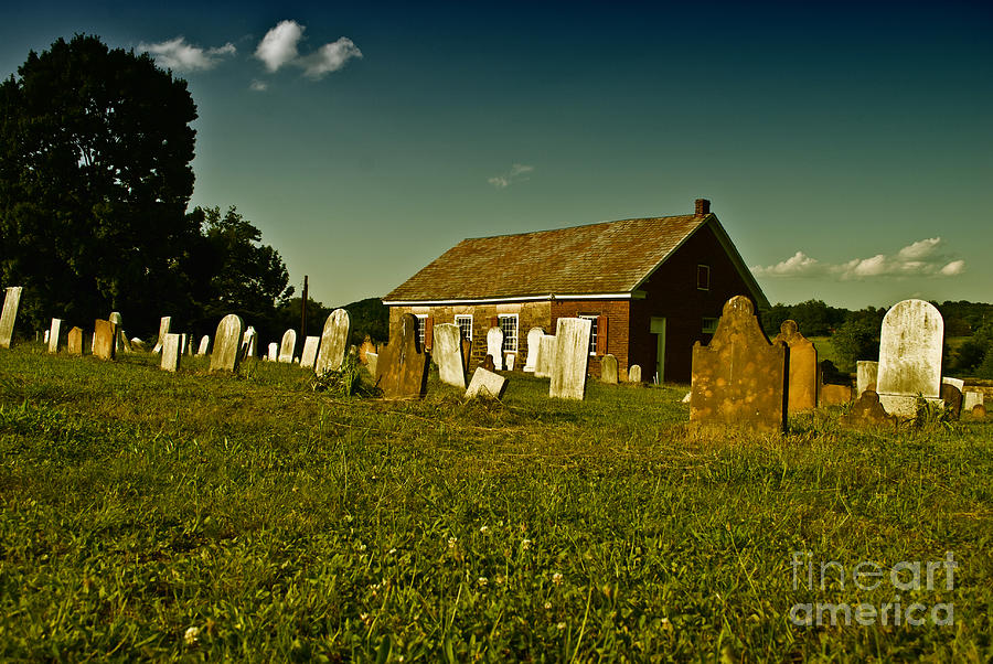 Landscape Photograph - Cemetery No.2 by Pittsburgh Photo Company