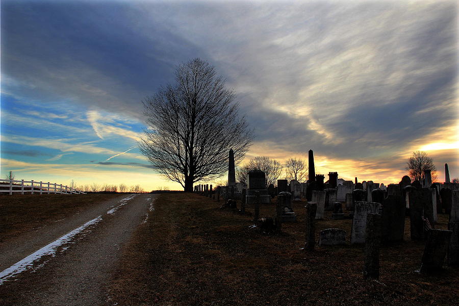 Cemetery Road Photograph by Andrea Galiffi