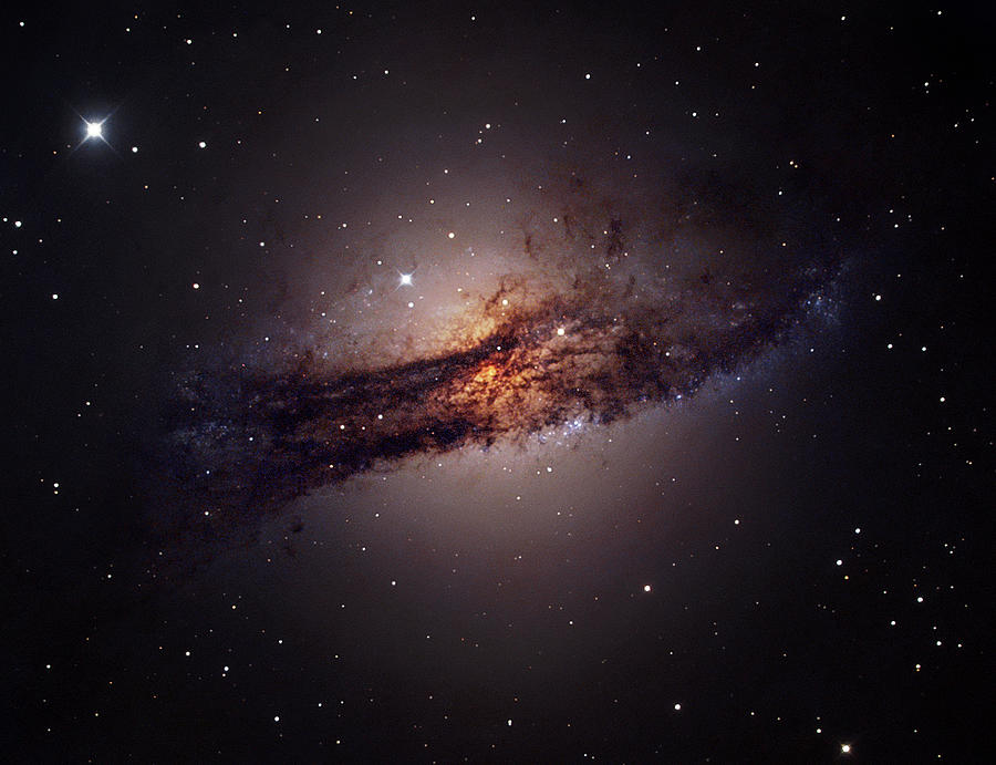 Centaurus A Galaxy Photograph by Robert Gendler/science Photo Library