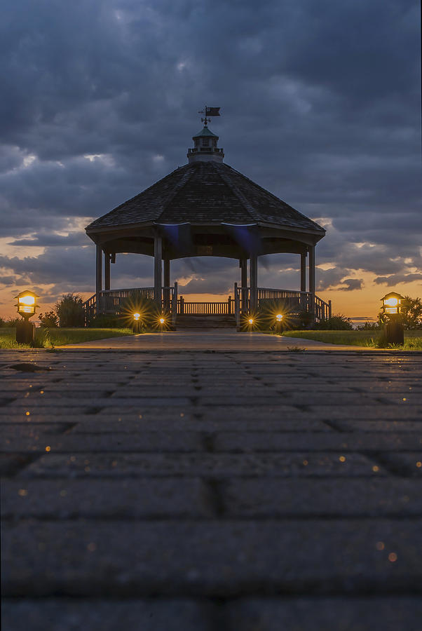 Centennial Gazebo Lavallette New Jersey Photograph by Terry DeLuco