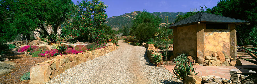 Garden Photograph - Center For Earth Concerns, Ojai by Panoramic Images
