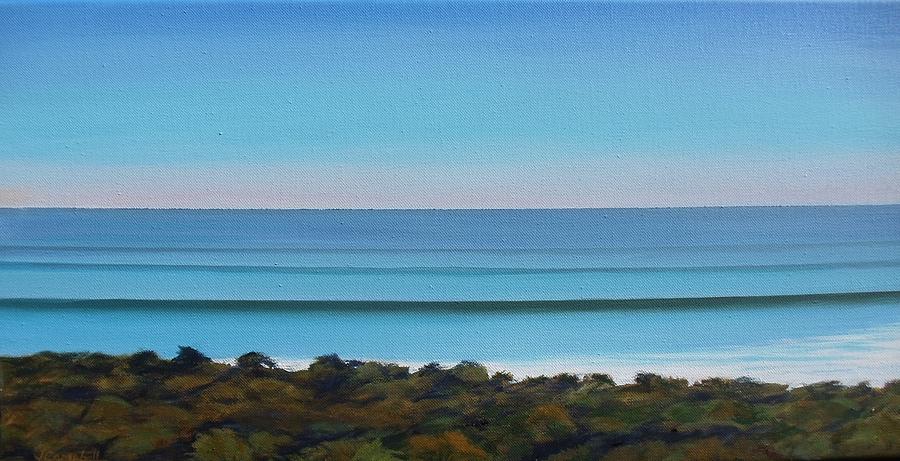 Central Coast Anticipation Painting by Jeffrey Campbell
