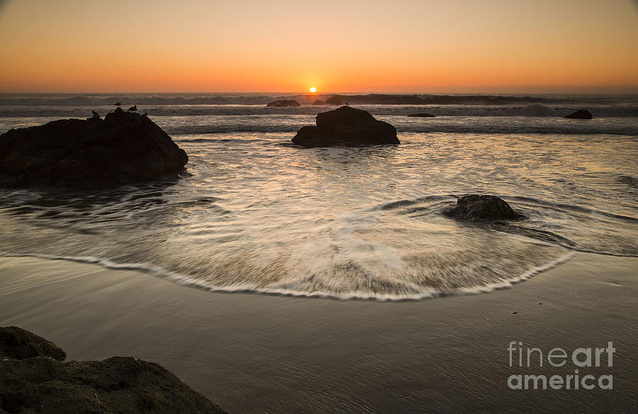 Central Coast Sunset Photograph