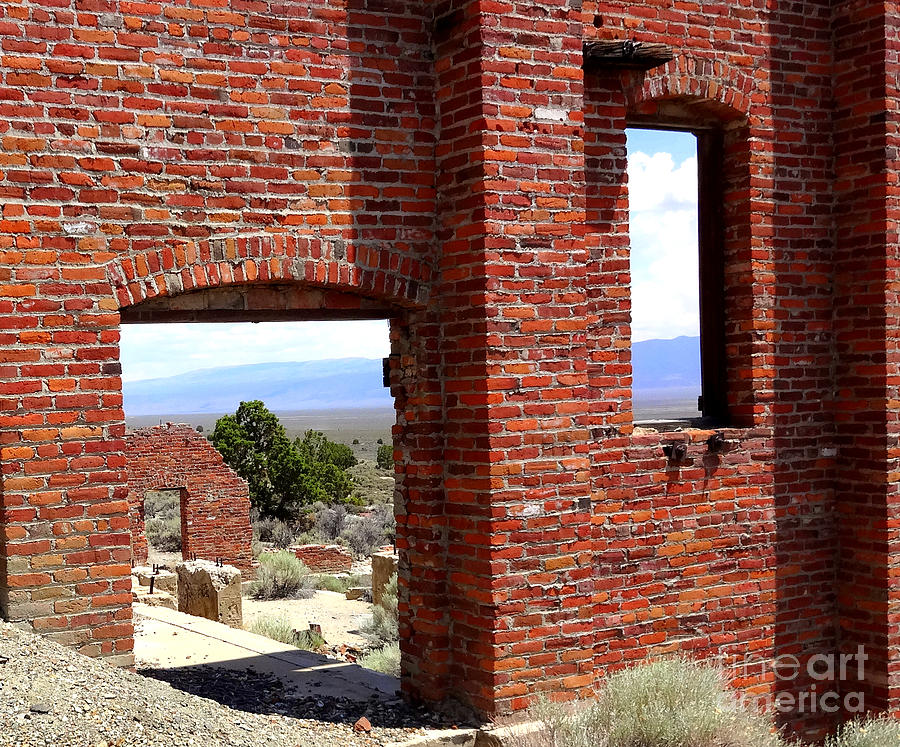 Central Nevada Windows Photograph by Donna Spadola