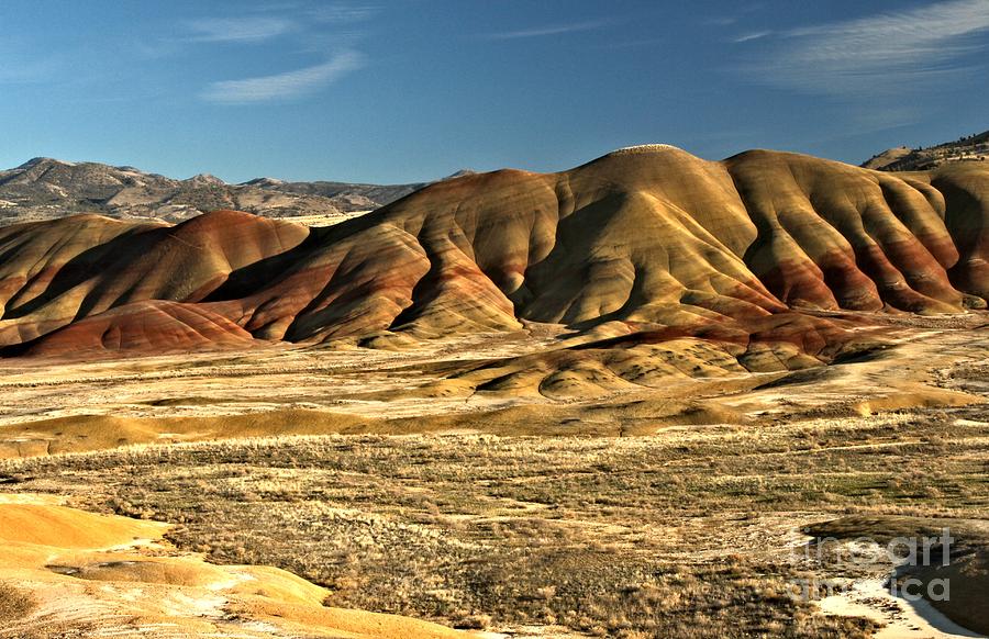 Central Oregon Painted Hills Photograph by Adam Jewell