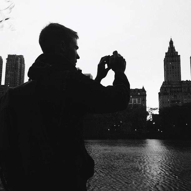 Central Park Silhouette #latergram Photograph by Daria Legrand
