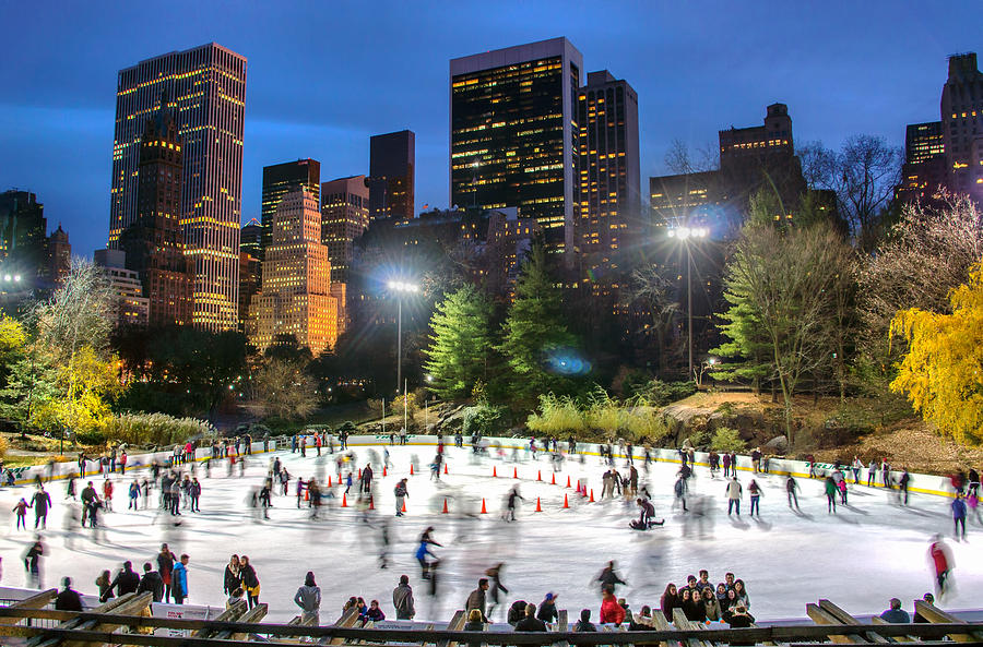 Central Park Skaters 2013 Photograph by June Marie Sobrito