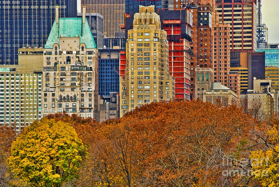 Central Park South New York City Photograph by Sabine Jacobs