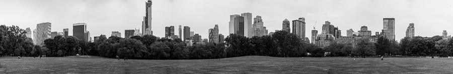 Central Park South Panoramic Photograph by Chris McKenna