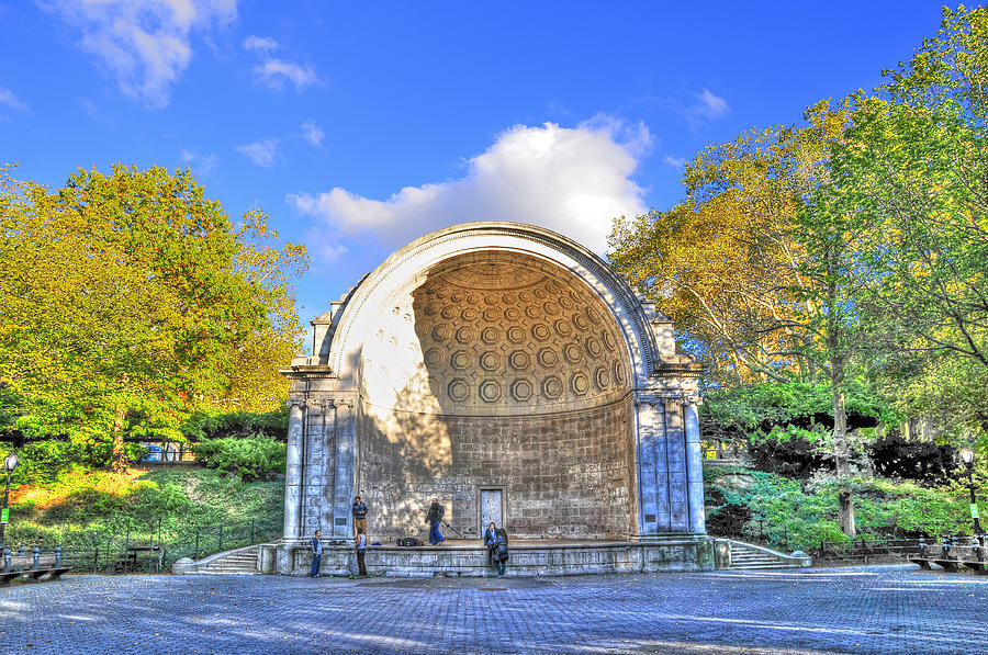 Bethesda Fountain in Central Park Photograph by Randy Aveille