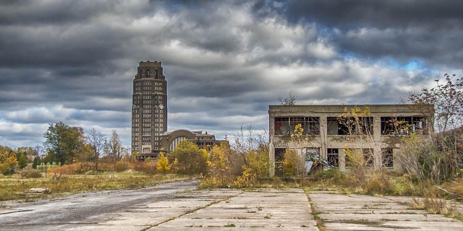 Central Terminal Ruins Photograph by Guy Whiteley