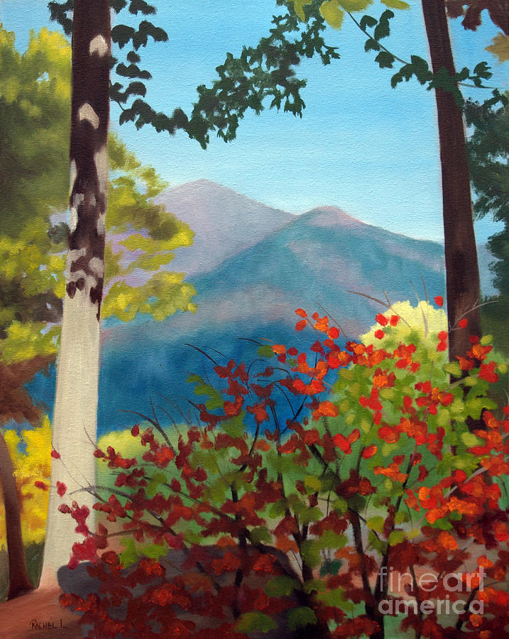 Central Virginia Landscape Painting by Rachel Lawson