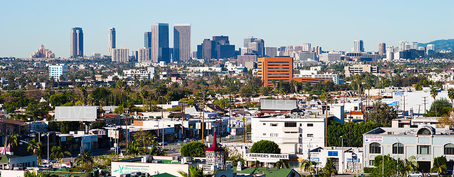 Century City, Beverly Hills, Wilshire Photograph by Panoramic Images