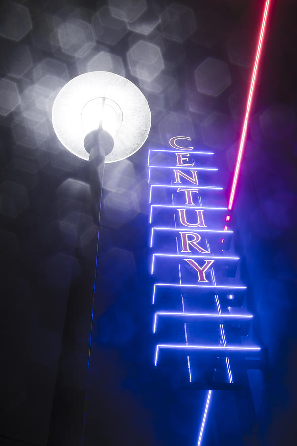 Century Neon Photograph by Bryant Coffey