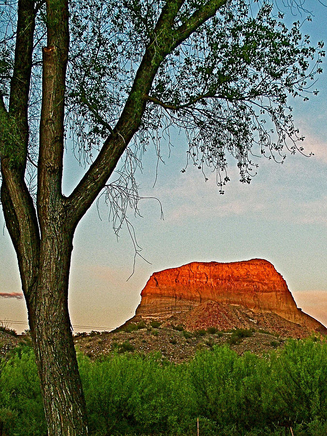 Cerro Castellan in Big Bend National Park-Texas Photograph by Ruth Hager