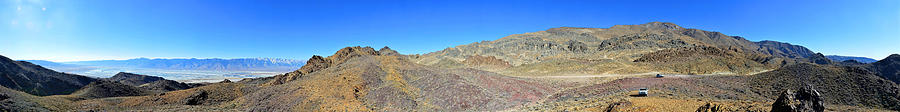 Cerro Gordo Road 360-degree Panorama November 17 2014 Photograph by Brian Lockett