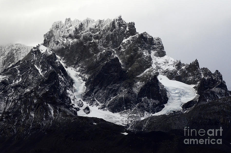 Cerro Paine Grande Chile Photograph by Bob Christopher