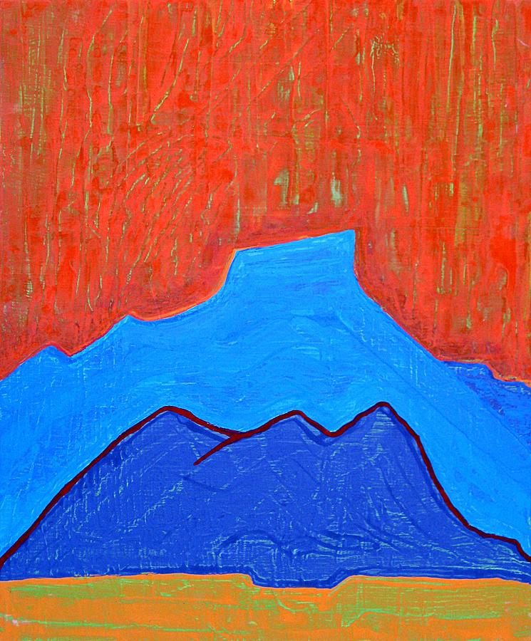 Cerro Pedernal Original Painting Sold Painting