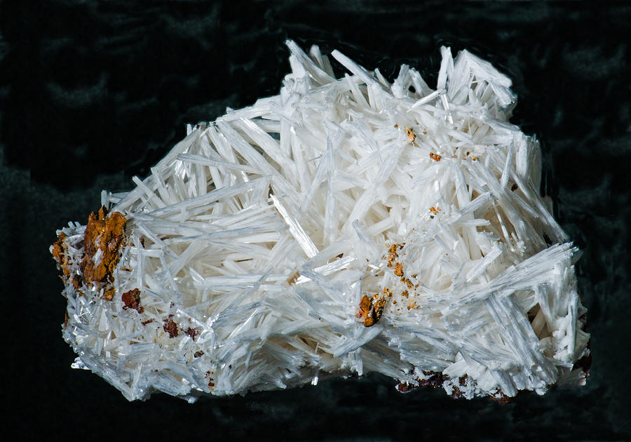 Nature Photograph - Cerussite Crystals by Millard H. Sharp