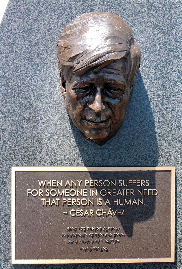 Cesar Chavez Photograph by Eric Martin