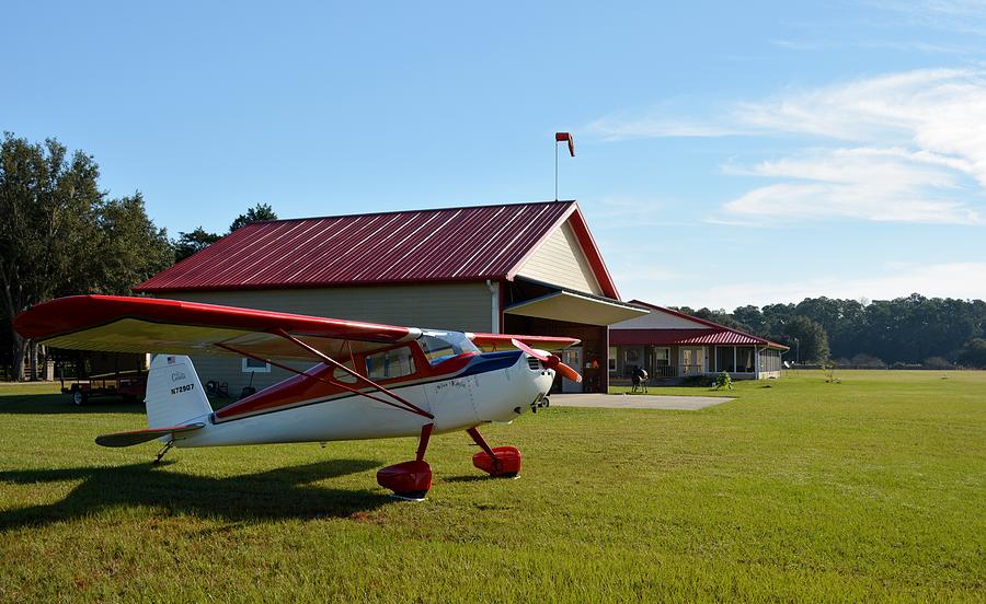Cessna at the Ranch Photograph by Matt Abrams