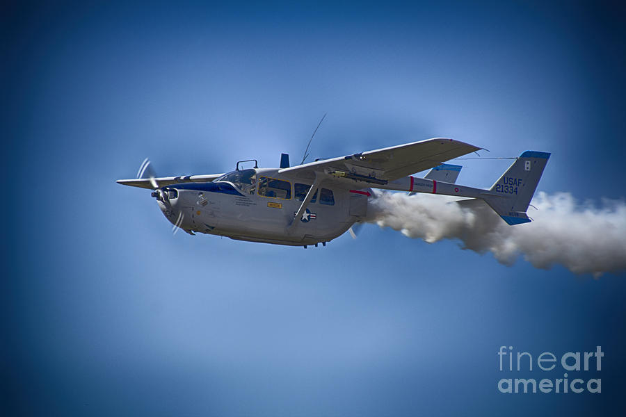 Cessna O-2A Skymaster Photograph by Douglas Barnard