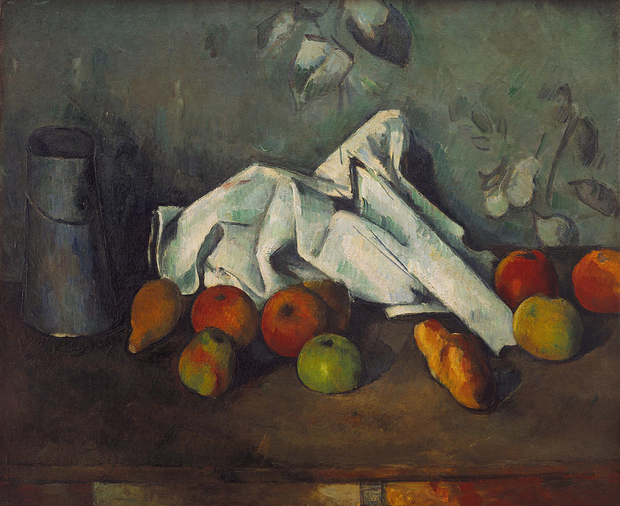 Cezanne Apples, C1879 Painting by Granger