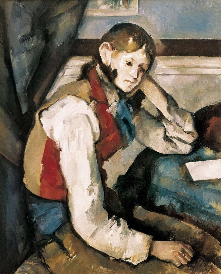 Portrait Photograph - Cezanne, Paul 1839-1906. The Boy by Everett